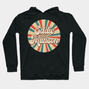 Circle Design Munson Proud Name Birthday 70s 80s 90s Styles Hoodie